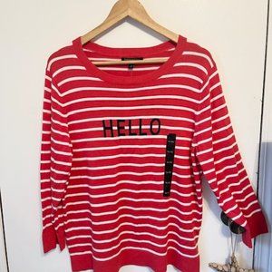 NWT Banana Republic Hello Goodbye Sweater